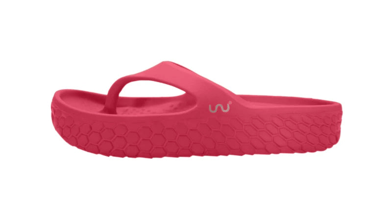 Doubleu Kyoto Women Light Weight Pink Highlight Slipper