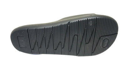Doubleu Milano Women Slipper Comfortable & Light Weight Recovery Footwear (BLACK)