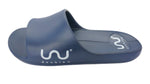 Doubleu Milano Men Slipper Comfortable & Light Weight Recovery Footwear (Navy Blue)