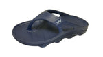 Doubleu Riva Men Slipper Comfortable & Light Weight Recovery Footwear (NAVY BLUE)