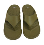 Doubleu Roma Thong for Men Comfortable Recovery Footwear (Do Not Shrink) (Olive)