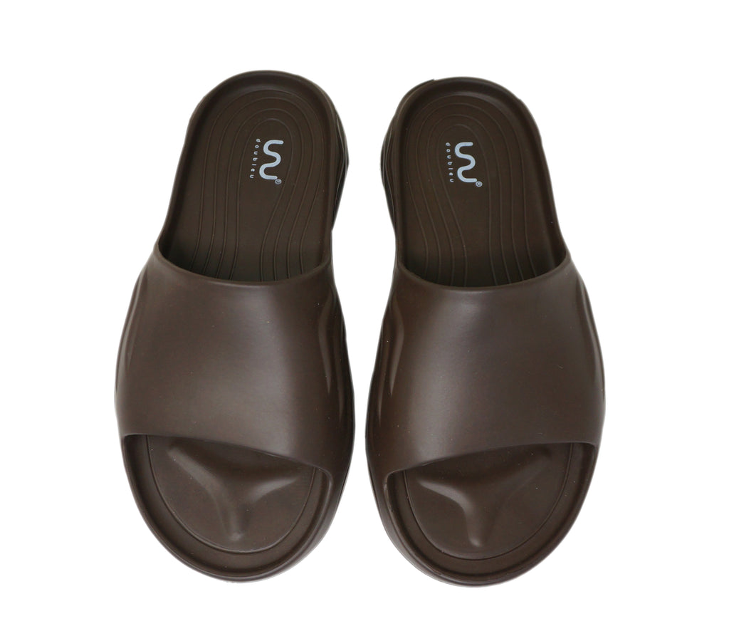Doubleu Soft Doctor Anti-Skid for Women Ultra Sporty Slide C Brown
