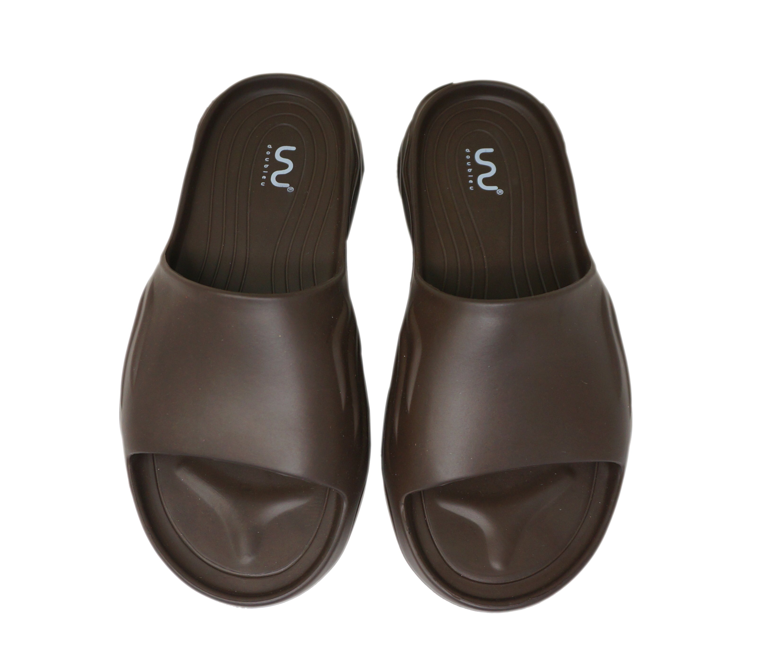 Doubleu Soft Doctor Anti-Skid for Women Ultra Sporty Slide C Brown
