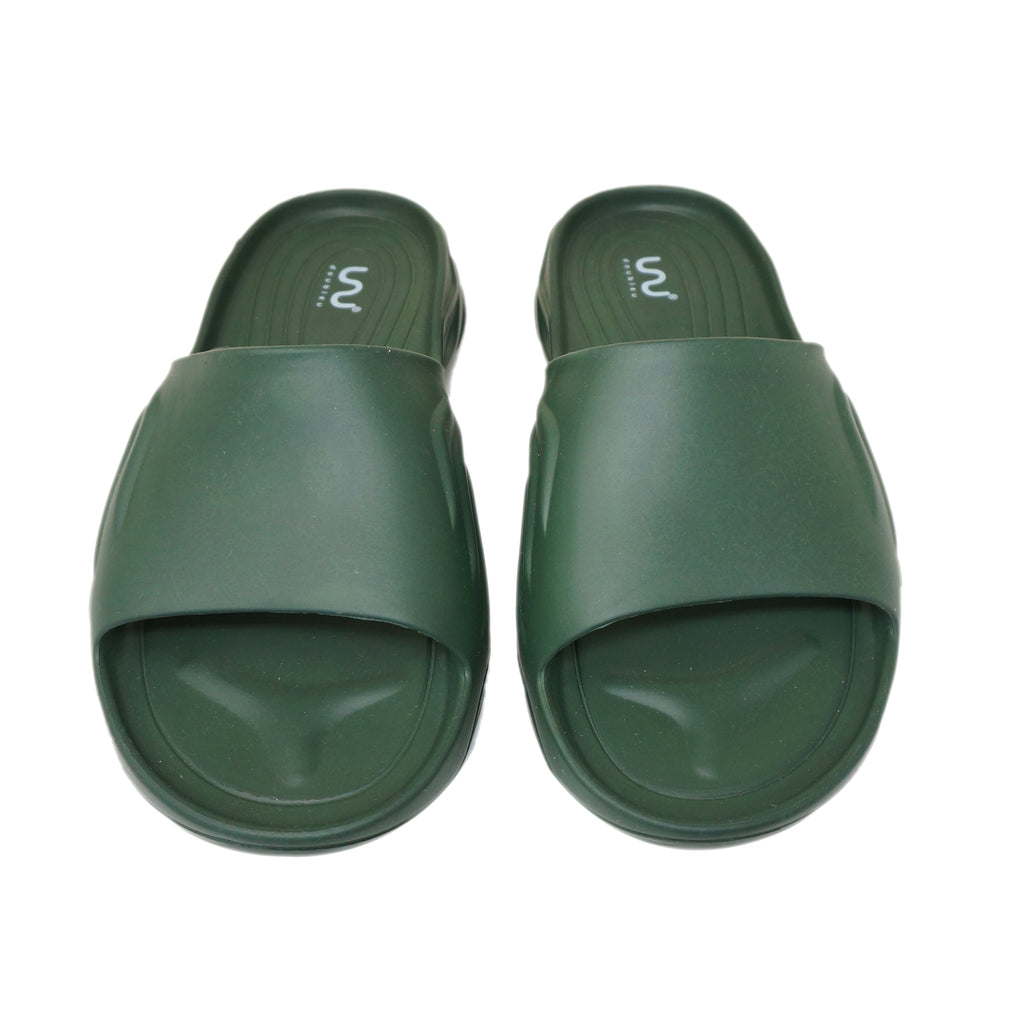 Ultra Sporty Slide Soft Dr Anti-Skid Slipper for Men Dark Olive