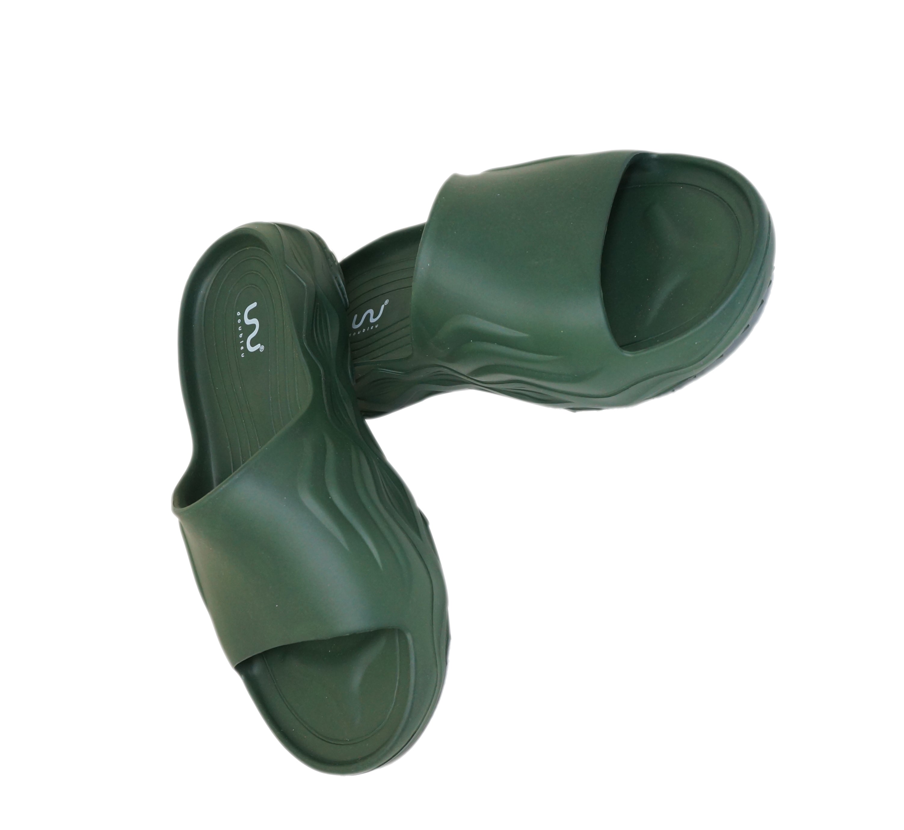 Ultra Sporty Slide Soft Dr Anti-Skid Slipper for Men Dark Olive