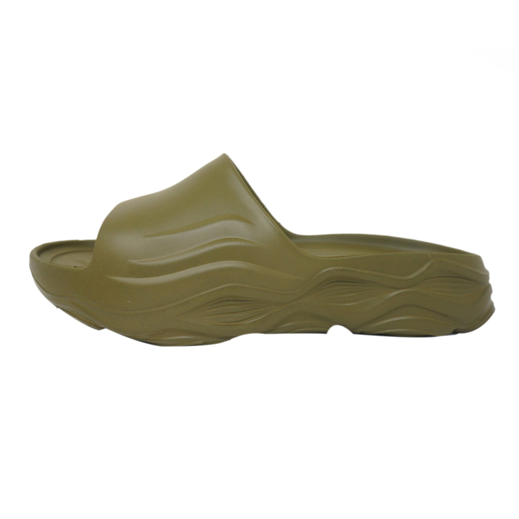 Ultra Sporty Slide Soft Dr Anti-Skid Slipper for Men Olive