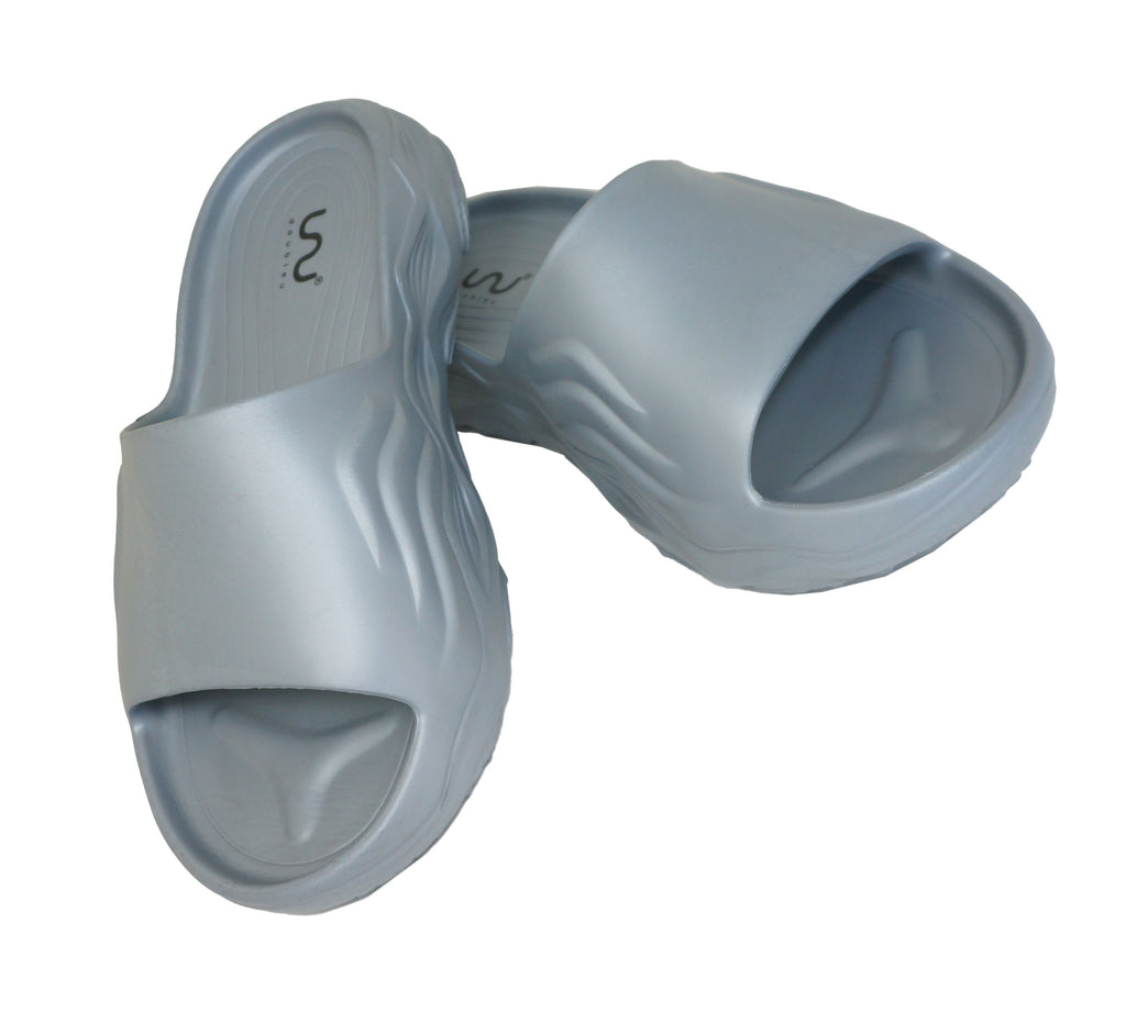 Soft Doctor Anti-Skid for Women Ultra Sporty Slide Silver