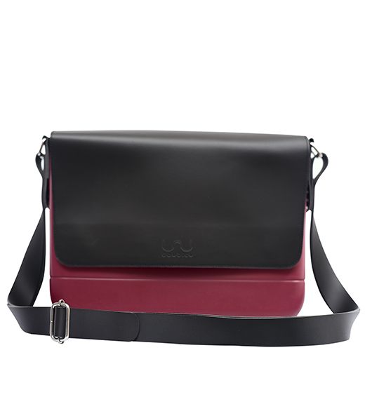 Doubleu Messenger-Bags -Maroon