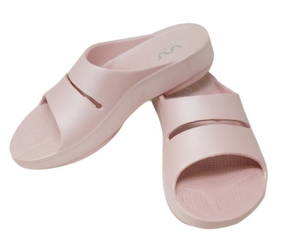 Doubleu Slide Women Comfortable & Light Weight Pink Slipper