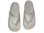 Doubleu Kyoto Women Slipper Comfortable & Light Weight Recovery Footwear (BEIGE/ WARM GREY)