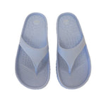 Doubleu Kyoto Women Slipper Comfortable & Light Weight Recovery Footwear (AZZURO METAL)
