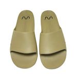 Doubleu Milano Men Slipper Comfortable & Light Weight Recovery Footwear (Khakhi)