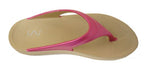 Doubleu Lite Women Slipper Comfortable & Light Weight Recovery Footwear (Beige + Fuchsia)