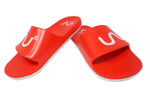 Doubleu Dual slipper Comfortable & Light Weight Red + White