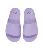 Doubleu Milano Women Slipper Comfortable & Light Weight Recovery Footwear (Mystic Lilac)