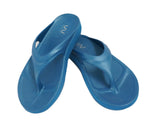 Doubleu Lite Women Slipper Comfortable & Light Weight Recovery Footwear (Metal Blue)