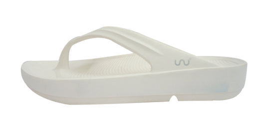 Doubleu Lite Women  Comfortable & Light Weight  White Slipper