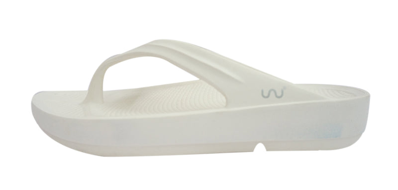 Doubleu Lite Women Slipper Comfortable & Light Weight Recovery Footwear (White Women)