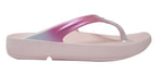 Doubleu Lite Women Slipper Comfortable & Light Weight Recovery Footwear (Pink + Pink Silver - Multicolor Women)