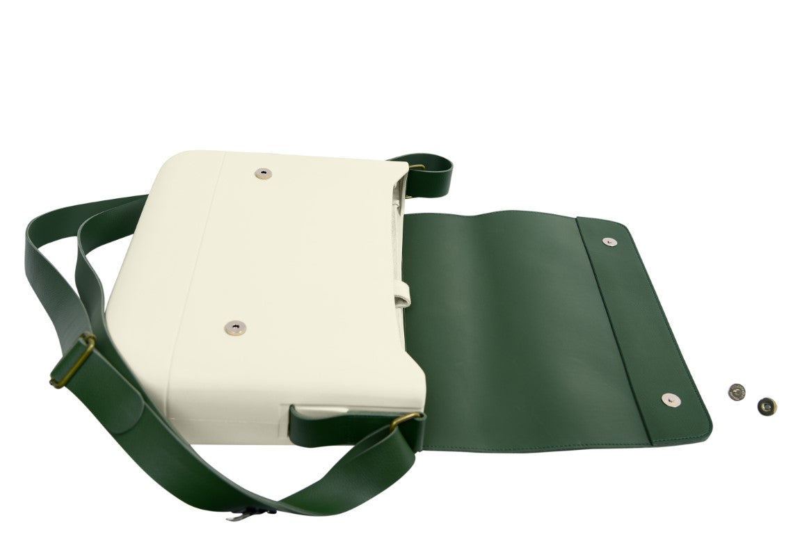 Doubleu Messenger-Bags -Smoke - white