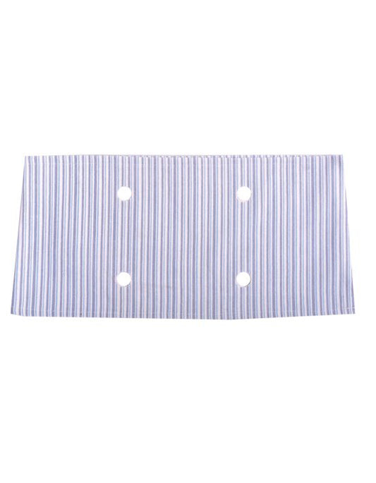 Doubleu Righe Collar-Light Blue