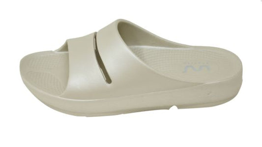 Doubleu Slide Women Beige  Slipper