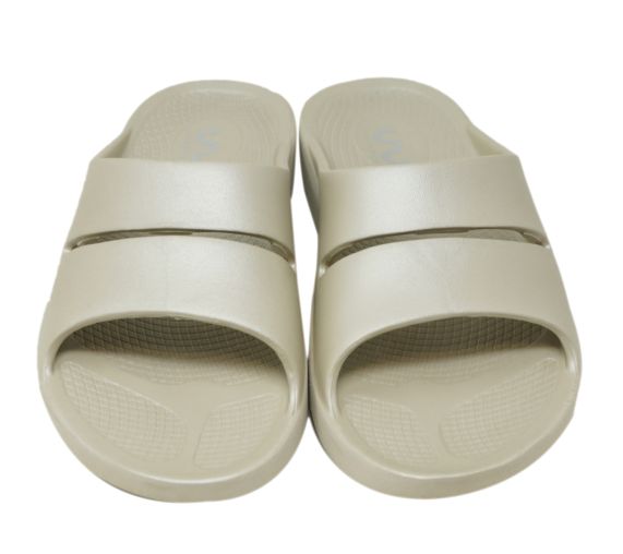 Doubleu Slide Women Beige  Slipper