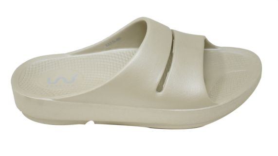Doubleu Slide Women Beige  Slipper