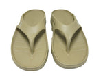 Doubleu Riva Men Slipper Comfortable & Light Weight Recovery Footwear (KHAKI)