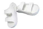 Doubleu Sakura Women Slipper Comfortable & Light Weight Recovery Footwear (WHITE)