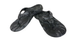 Doubleu California Men Slipper Comfortable & Light Weight Recovery Footwear (KHAKI+WHITE+BLACK)