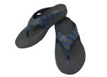 Doubleu Comfort Men Slipper Comfortable & Light Weight Recovery Footwear (Grey + Grey Blue Men)