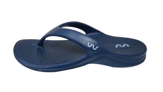 Doubleu California Men Slipper Comfortable & Light Weight Recovery Footwear (BLUE)
