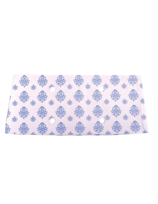 Doubleu Fior-Di-Lis-Collar-Light Blue