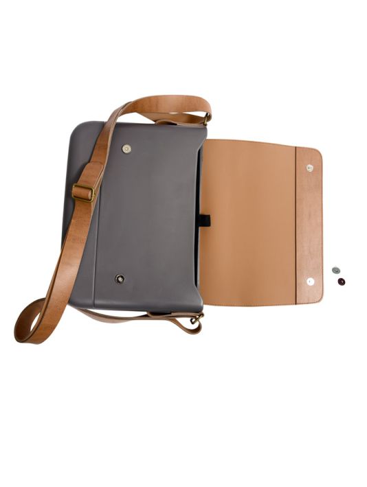 Doubleu Messenger-Bags -Smoke - Grey