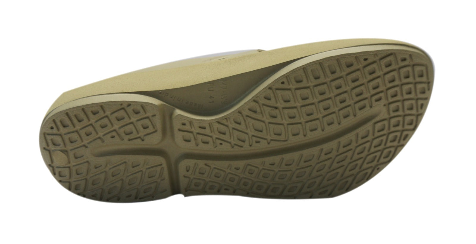Doubleu Comfort Men Slipper Comfortable & Light Weight Recovery Footwear (Khakhi)